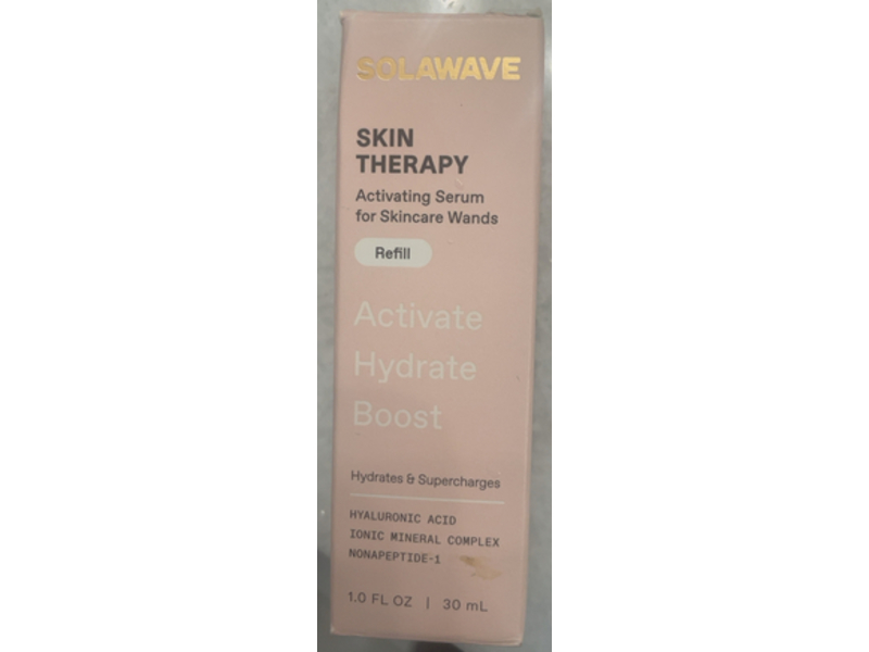 Solawave Skin Therapy Activating Serum, Refill, 1.0 fl oz/30 mL, 2 Pack