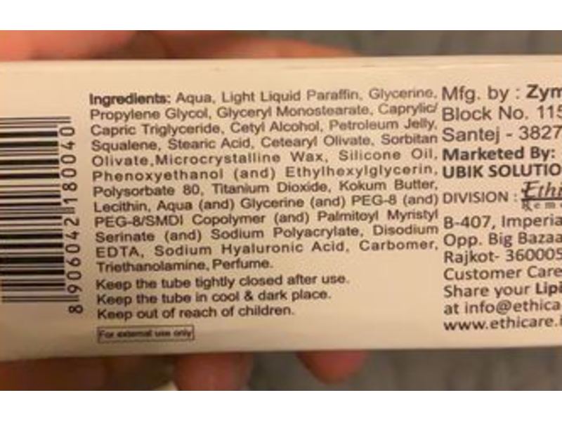 Lipidz Cream With Skin Essentials, 50 g