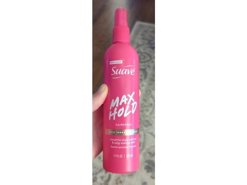 Suave Max Hold Hairspray, 11 fl oz/325 mL