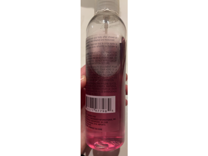 April Bath & Shower Body Splash, Hawaiian Blossom & Plum Scented, 6.1 fl oz/180 mL