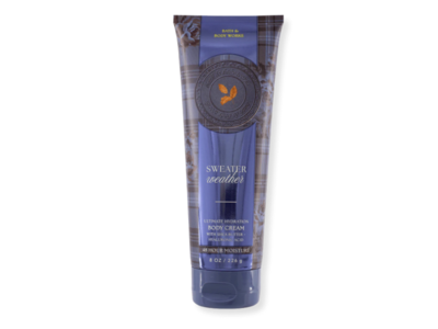 Bath & Body Works Sweater Weather Ultimate Hydration Body Cream, Shea Butter + Hyaluronic Acid, 8 fl oz/226 g