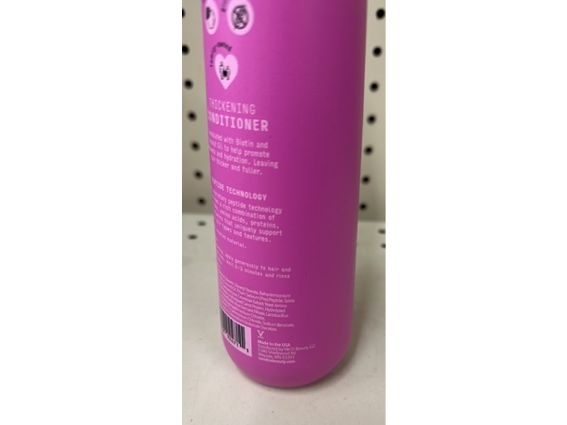 V & Co. Thickening Conditioner, Peptide, 12 fl oz/355 mL