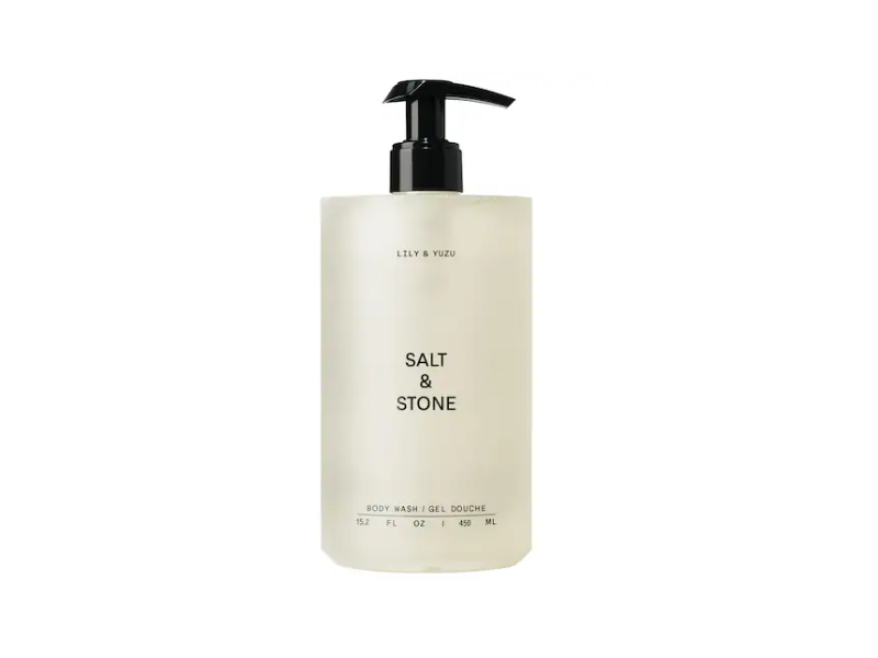 Salt & Stone Body Wash, Lily & Yuzu, 15.2 fl oz/450 mL