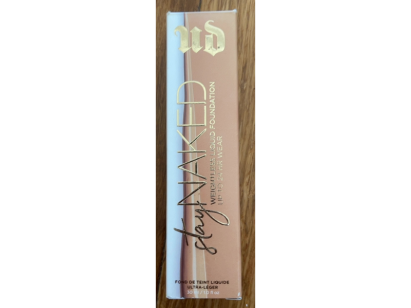 Urban Decay Stay Naked Weightless Liquid Foundation, 40 WY, 1 fl oz/30 mL
