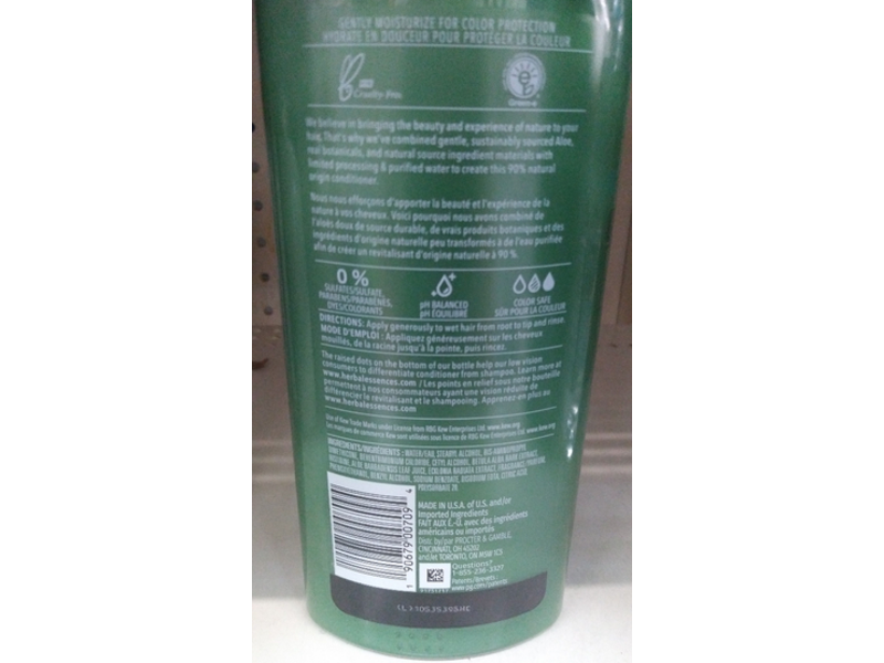 Herbal Essences Birch Bark Extract, Gentle Moisture, Sulfate Free, Conditioning, 13.5 fl oz/400 mL