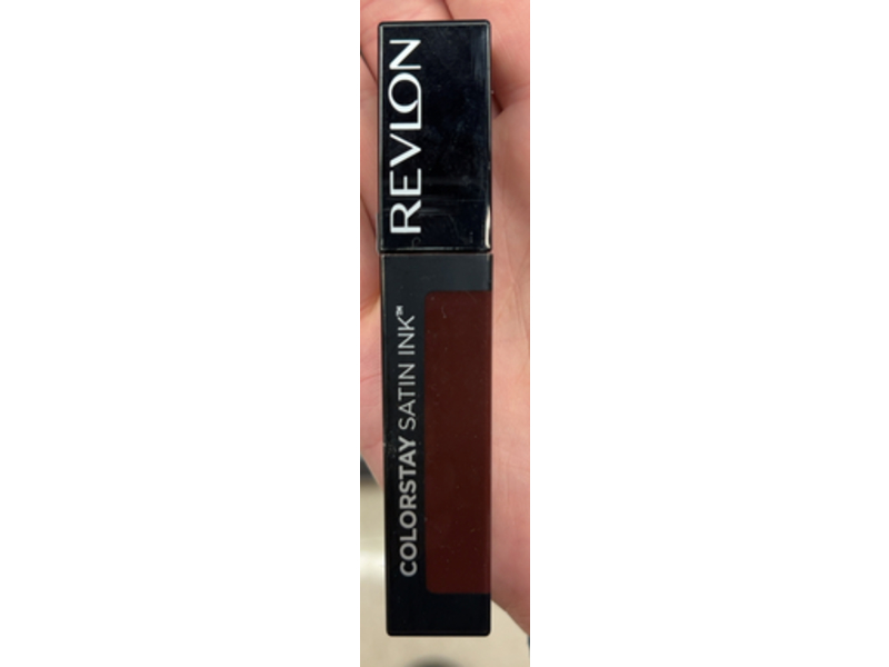 Revlon Colorstay Satin Ink Liquid Lipstick, 022 Black Cherry, 0.17 fl oz/50 mL