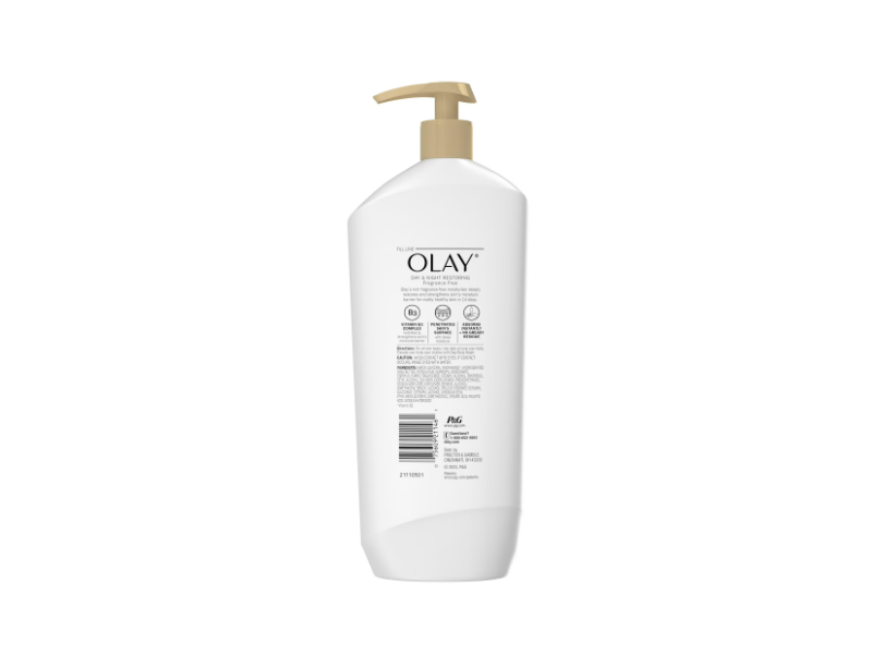 Olay Day & Night Restoring Body Lotion, 24hr Rich Moisture, 18 fl oz/532 mL