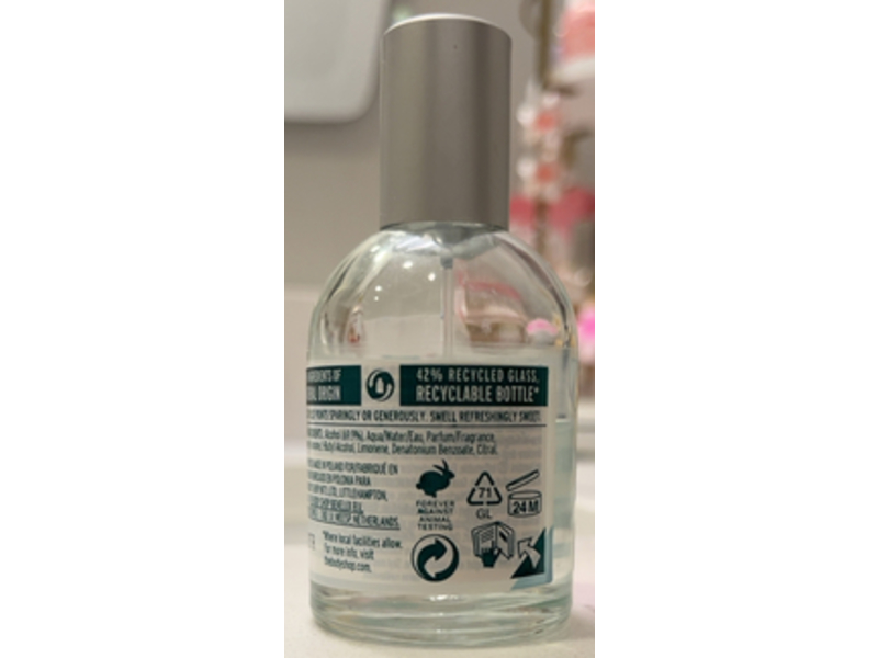 The Body Shop Eau De Toilette Perfume, Strawberry, 1.0 fl oz/30 mL