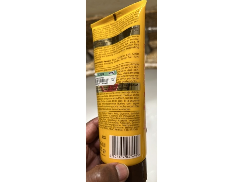 Bielenda Face Cleansing Foam, Manuka Honey Elixir, 6.2 oz/175 g