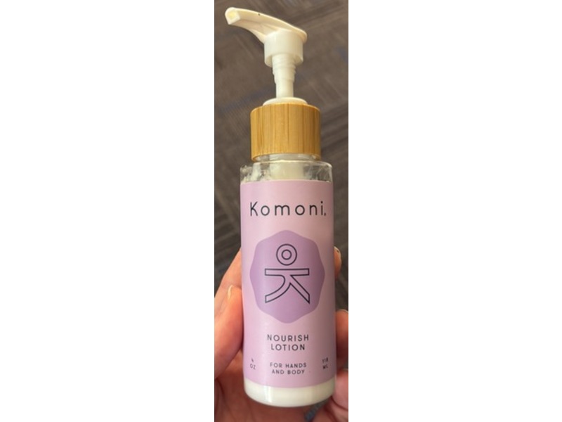 Komoni Nourish Lotion, 4 oz/118 mL