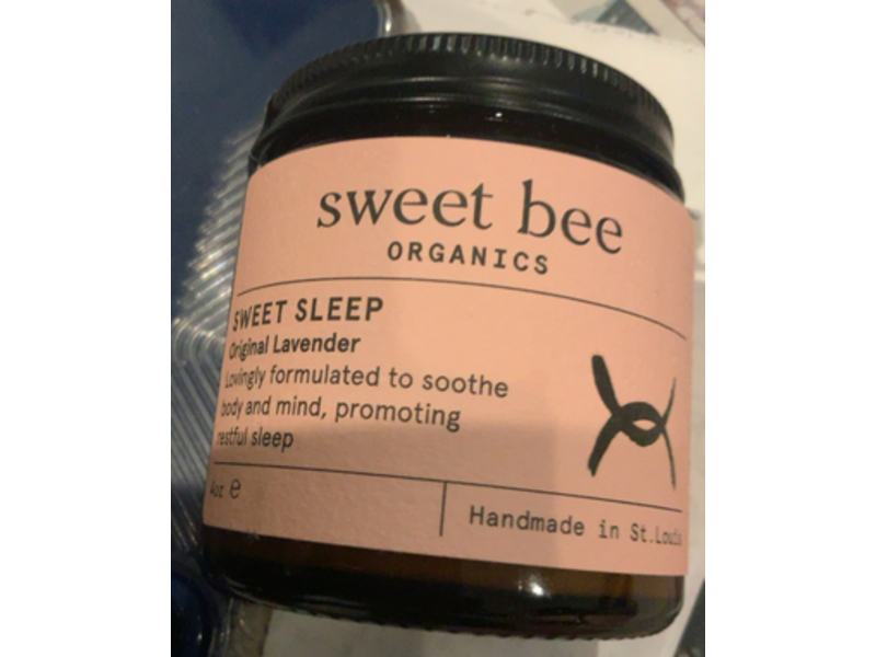 Sweet Bee Organics Sweet Sleep, Original Lavender, 4 oz