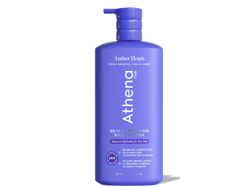 Athena Club Skin Perfecting Body Lotion, Amber Hours, 16 fl oz/473 mL