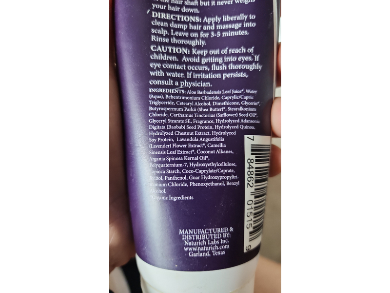 Mystic Botanicals Intensive Restructuring Treatment, Shea Butter & Argan Oil, 8.0 fl oz/236 mL