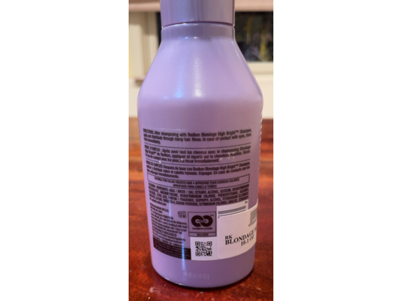 Redken Blondage High Bright Conditioner, 10.1 fl oz/300mL