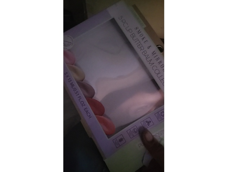 Smoke & Mirror Lip Butter Balm, 0.51 fl oz/15 mL, 5 Count