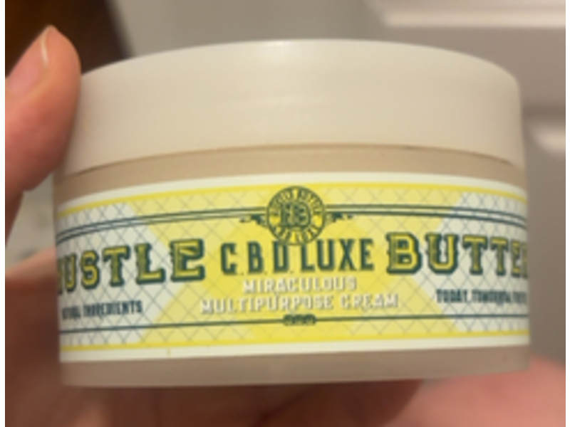Hustle Butter CBD Luxe Miraculous Multipurpose Cream, 5 fl oz/150 mL