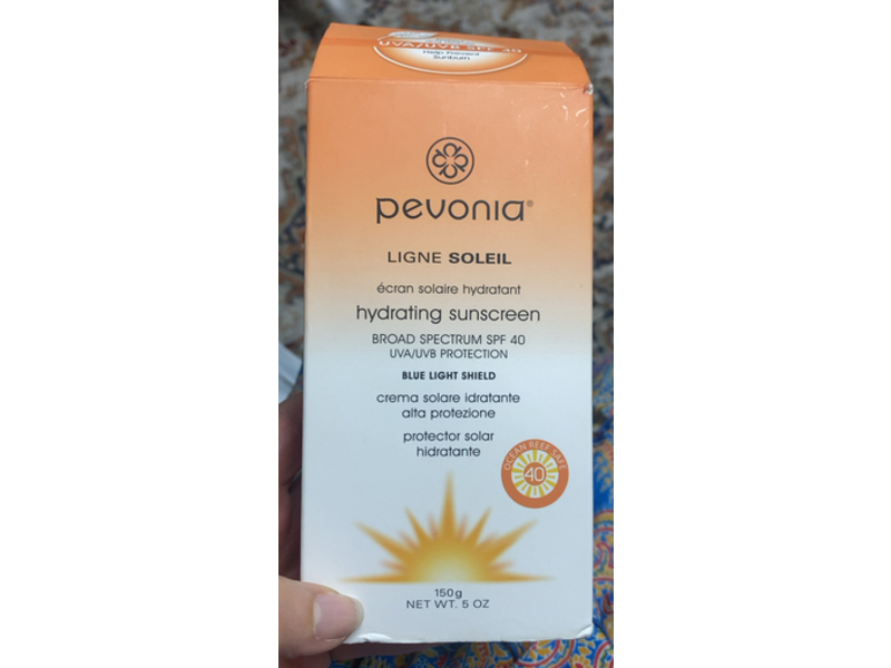 Pevonia Bluelight Shield Hydrating Sunscreen, SPF 40, 5 oz/150 g