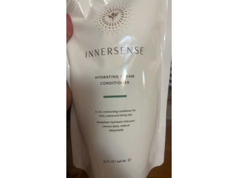 INNERSENSE Hydrating Cream Conditioner Refill, 32 fl oz/946 mL