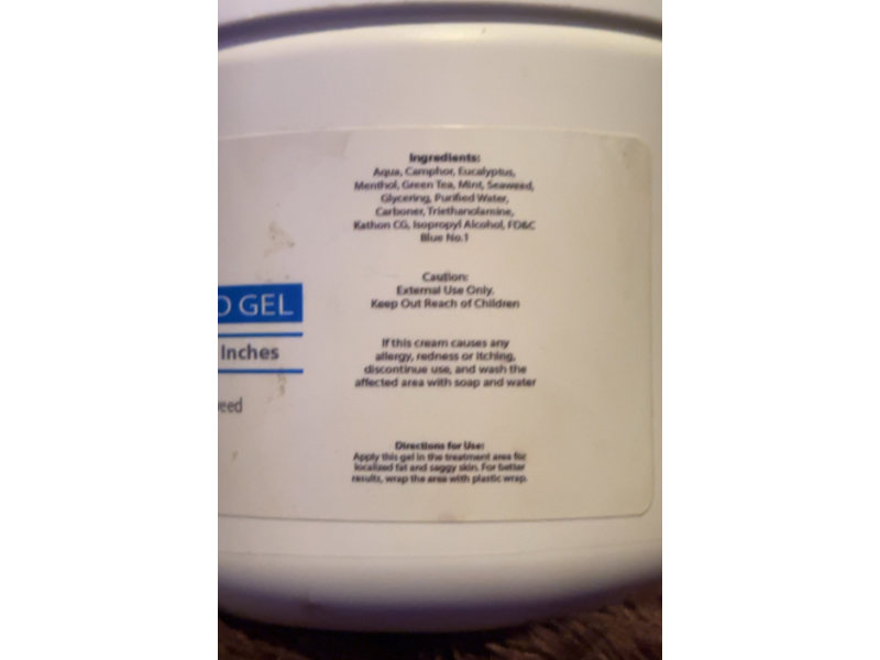 Slim Spa Cryo-Slim Cold Gel, 16 oz