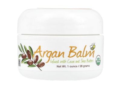 Sierra Bees Argan Balm, Cocoa & Shea Butter, 1 oz/28 g