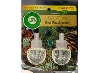 Air Wick Scented Oils 0+2 Fresh Pine & Juniper, 1.34 fl oz/40 mL, 2 Count - Image 3
