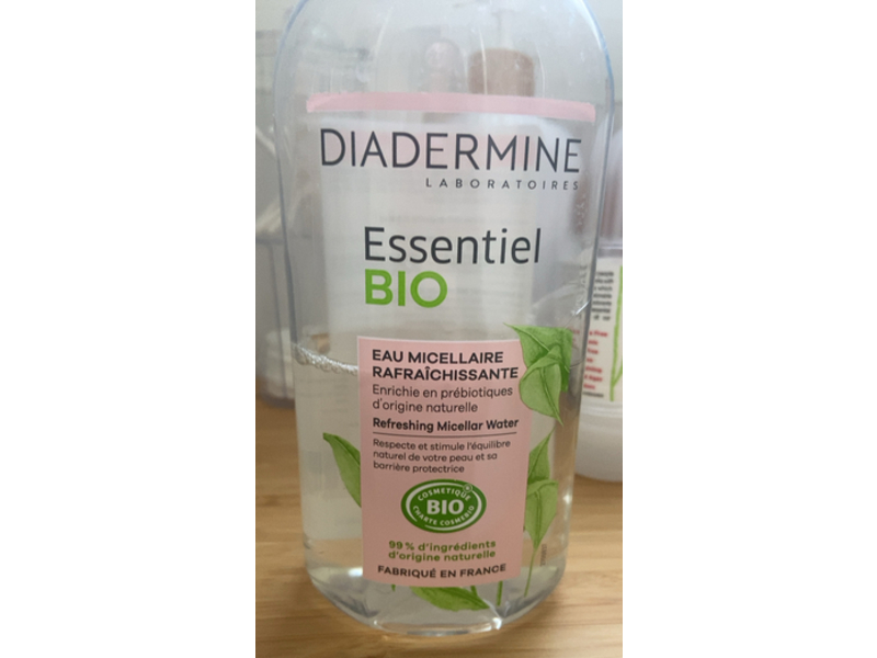 Diadermine Essentiel Bio Refreshing Micellar Water, 400 mL