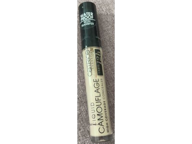 Catrice Cosmetics Liquid Camouflage High Coverage Concealer, 001 Fair Ivory, 5 mL