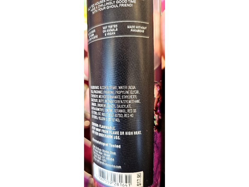 Bath & Body Works Ghoul Freind Fine Fragrance Mist, 8 fl oz/236 mL