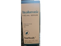 Baebody Facial Serum, Hyaluronic Acid, 1 fl oz/30 mL - Image 3