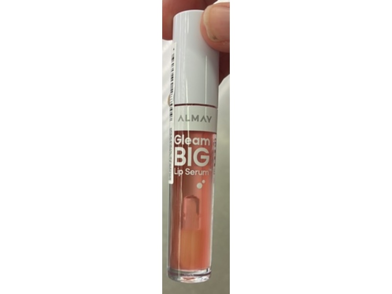 Almay Gleam Big Lip Serum, 100 Positively Pink, 0.13 fl oz/3.8 mL