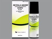 Retin-A (tretinoin) Micro Gel 0.06% Pump, 50 g, Valeant Pharmaceuticals International (RX) - Image 2