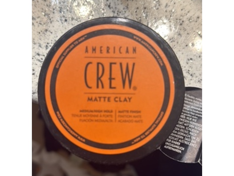 American Crew Matte Clay, Medium/High Hold, 3 oz/85 g
