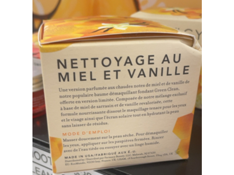 Farmacy Clean Makeup Meltaway Cleansing Balm, Honey Vanilla, 3.4 fl oz/100 mL