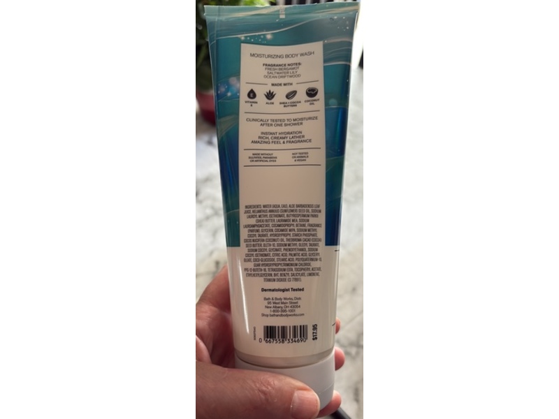 Bath & Body Works Moisturizing Body Wash, Endless Sea, 10 oz/295 mL