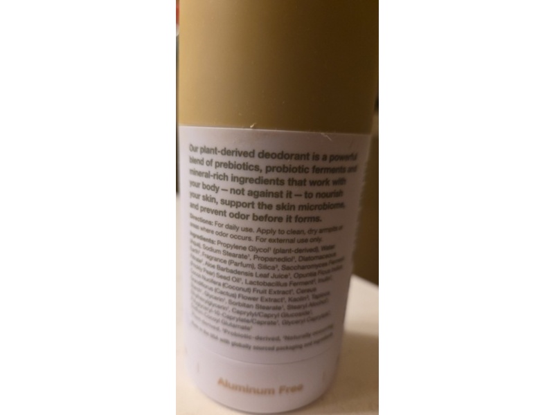 Hume Supernatural Deodorant, Vanilla Daze, 2 fl oz/57 mL, Pack Of 2