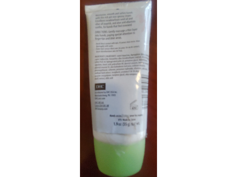 DHC Olive Hand Cream, 1.9 oz/35 g