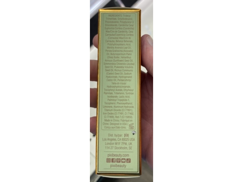 Pixi +Hydra Lip Treat Tinted Lip Balm, Nectar, 0.16 oz/4.8 g