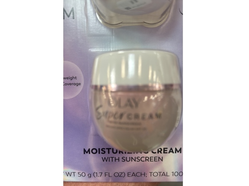 Olay Super Cream, SPF 30, 1.7 fl oz/50 g, Pack Of 2