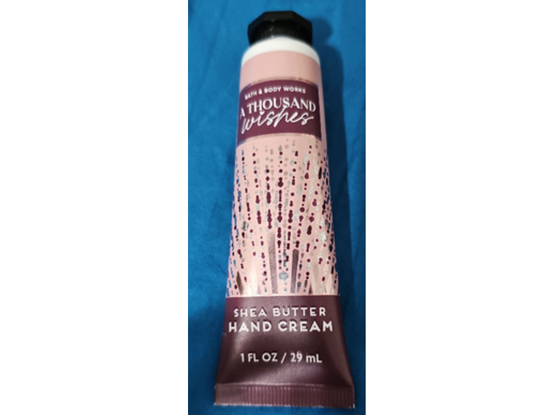 Bath & Body Works A Thousand Wishes Hand Cream, Shea Butter, 1 fl oz/29 mL