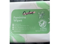 Orchid Feminine Wipes, Fresh Scent, 40 Count - thumbnail 2