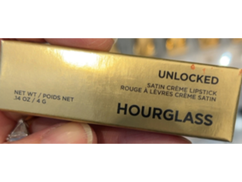 Hourglass Unlocked Satin Creme Lipstick, Alpine, 0.14 oz/4 g