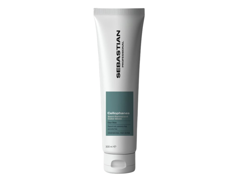 Sebastian Professional Cellophanes Semi-Permanent Color Gloss, Clear Shine, 10.1 fl oz/300 mL