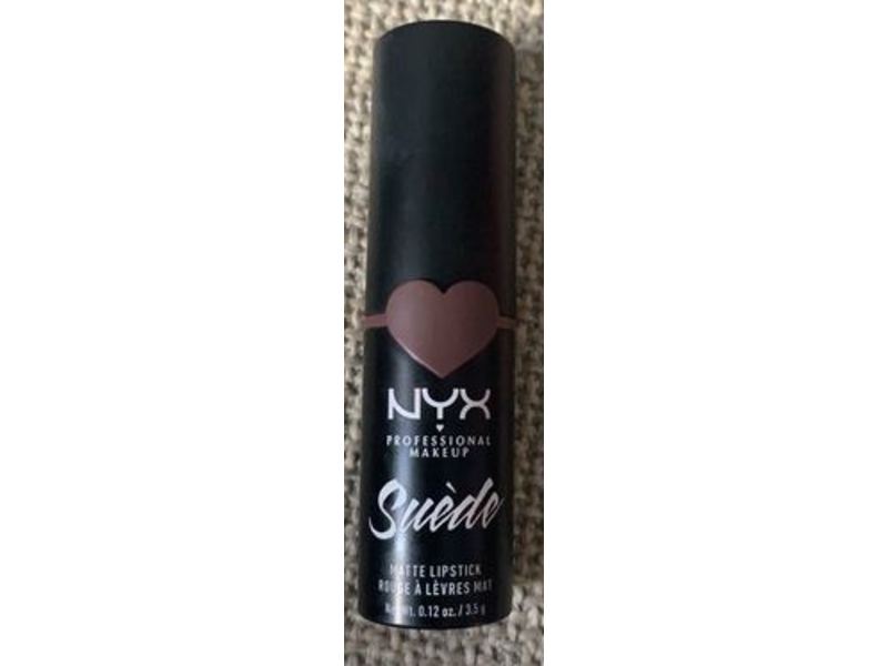 NYX Professional Makeup Suede Matte Lipstick, Moonwalk, 12 oz/3.5 g