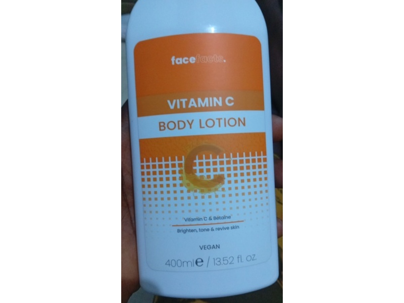 Face Facts Body Lotion, Vitamin C, 13.52 fl oz/400 mL