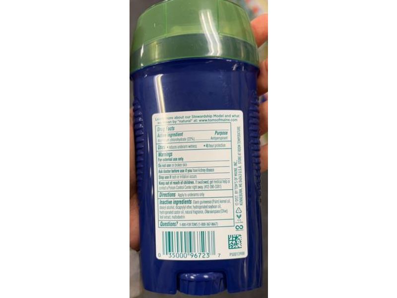 Tom's Of Maine Antiperspirant Deodorant, North Woods, 2.8 oz/79 g