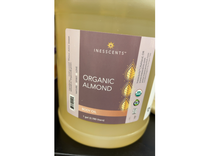 Inesscents Organic Almond Body Oil, 3.785 L