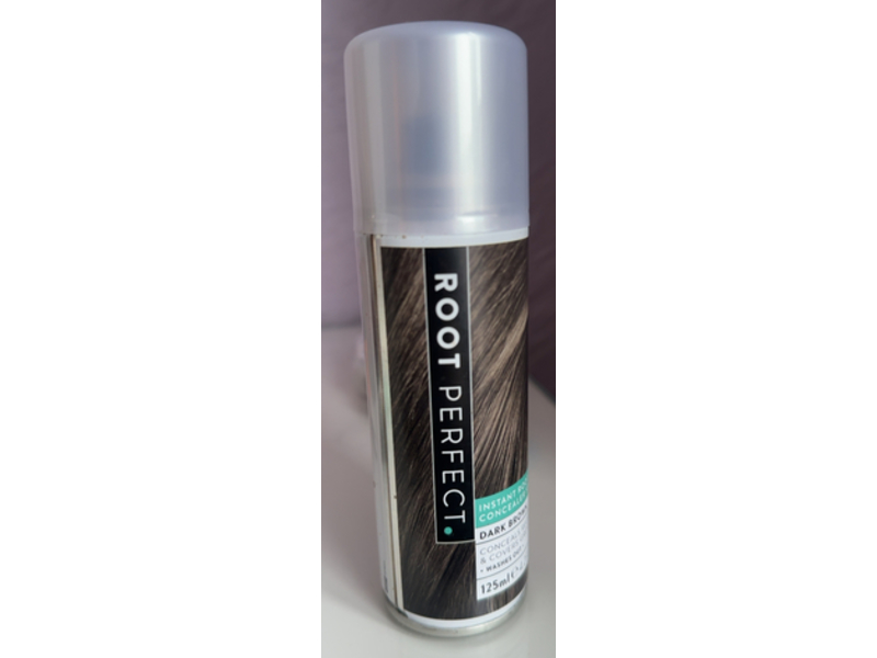 Root Perfect Instant Root Concealer Spray, Dark Brown, 4.2 fl oz/125 mL