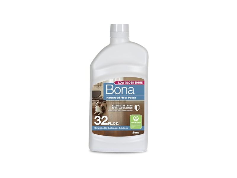 Bona Hardwood Floor Polish, Low Gloss, 32 fl oz/946 mL