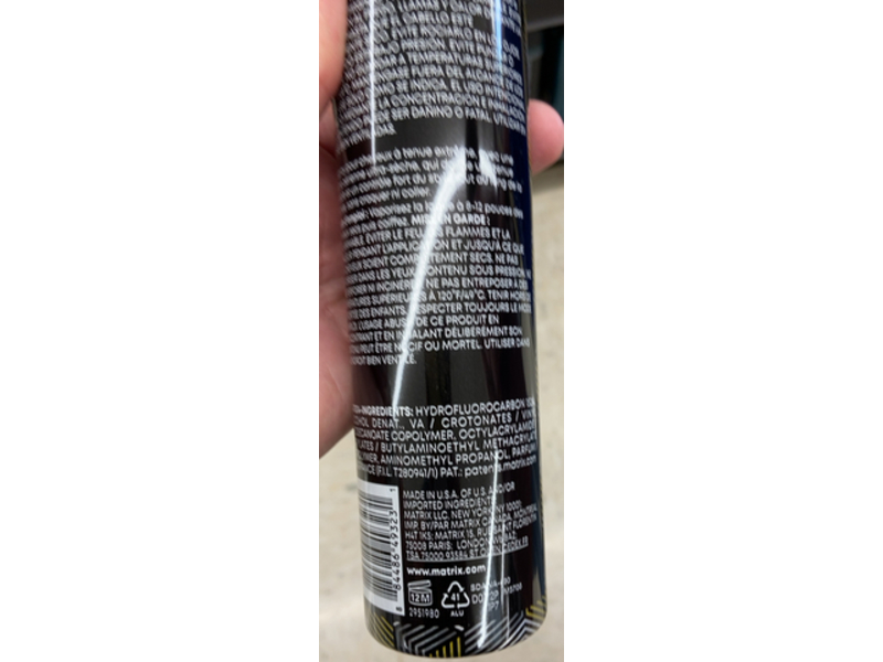 Matrix Vavoom Triple Freeze High Hold Hairspray, 9 fl oz/255 g