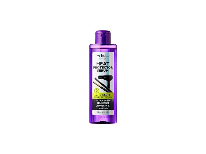 Red By Kiss Heat Protector Serum, Coconut, 6 fl oz/177 mL